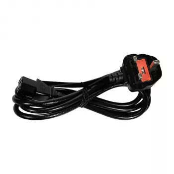 Logilink CP121 toitekaabel - BS 1363 (UK) IEC C13, 1,8 m, must