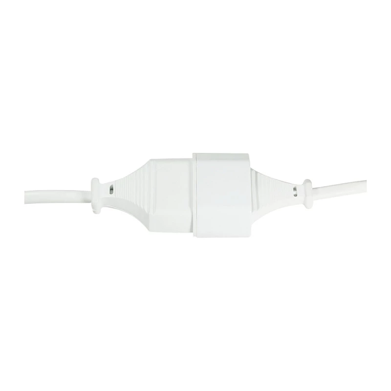 LogiLink CP125 toite pikenduskaabel, Europlug CEE 7/16 isane-emane, 1 m, valge