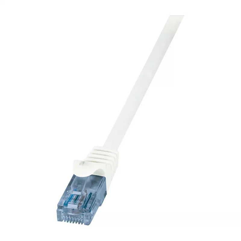 LogiLink CP3051U Cat.6A U/UTP Patchkaabel, RJ45, valge, 3,2 m