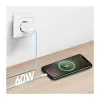 LogiLink CU0329 USB 2.0 Type-C kaabel, A/M kuni C/M, 480 Mbps, 60W, nailon, sinine, 0,5 m