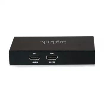 LogiLink DisplayPort Jaotur 1x2 Mini DP 2x HDMI-ks 4K 30Hz HDCP