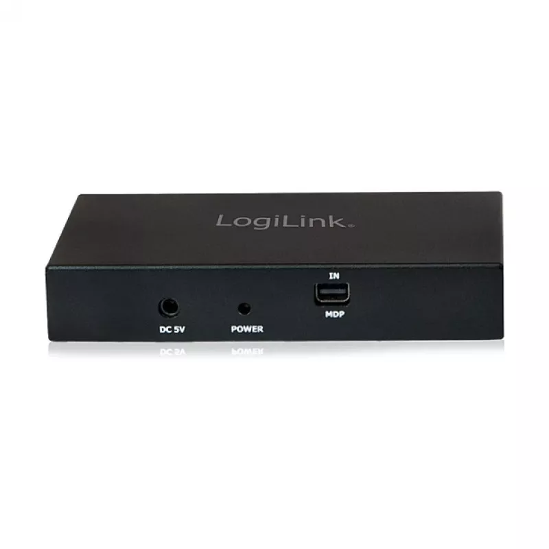 LogiLink DisplayPort Jaotur 1x2 Mini DP 2x HDMI-ks 4K 30Hz HDCP