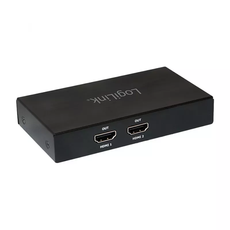 LogiLink DisplayPort Jaotur 1x2 Mini DP 2x HDMI-ks 4K 30Hz HDCP