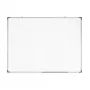 LOGILINK Dry Erase Whiteboard Wall-Mounted 120x90 cm Magnetic Steel Board with Aluminium Frame
