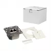LogiLink DSIT süvispaigaldusega Cat. 6a varjestatud 2-porti RJ45 pistikupesa elevandiluu