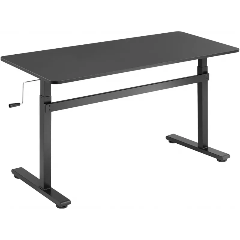 LogiLink EO0027 reguleeritava kõrgusega töölaud, 140 × 60 cm, must