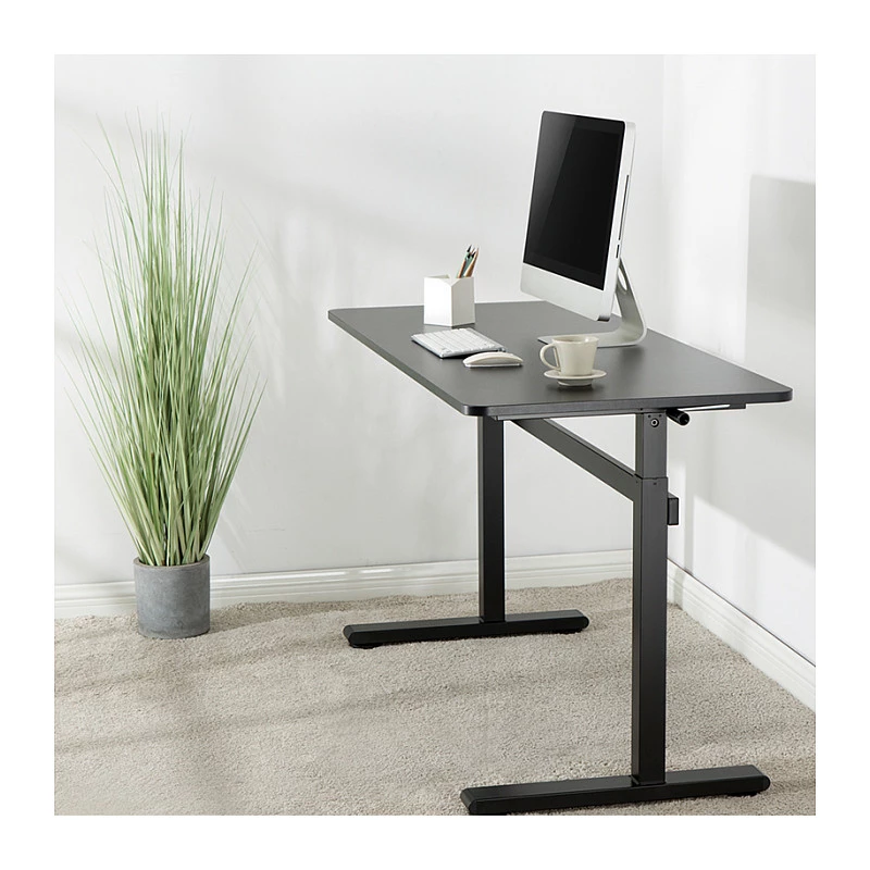 LogiLink EO0027 reguleeritava kõrgusega töölaud, 140 × 60 cm, must