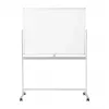 LogiLink EO0064 mobiilne kahepoolne kuivkustutustahvel, magnetteras, alumiiniumraam, 120x80 cm, valge/hõbe