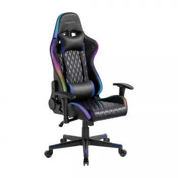 LogiLink EO0076 Mängitool RGB-valgustusega, nimmetoega, must/sinine