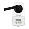 LOGILINK ET0008 väline digitaalne taimer - IP44, 10 sisse/välja programmi, 16A/3680W, Schuko (tüüp F), must/hall