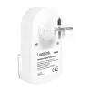 LOGILINK ET0008 väline digitaalne taimer - IP44, 10 sisse/välja programmi, 16A/3680W, Schuko (tüüp F), must/hall
