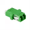 LogiLink FA02LC6 Fiiberoptiline adapter LC Duplex – äärikuga kinnitus, roheline (12 tk pakis)