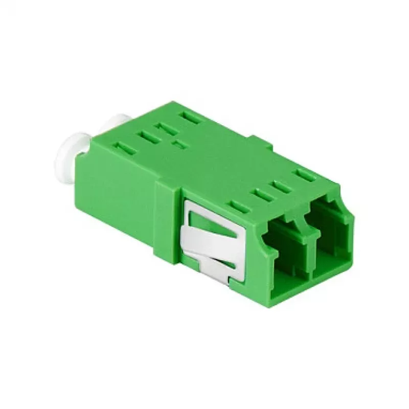 LogiLink FA03LC5 LC Duplex Fiiberadapter, äärikuta, roheline – 12 tükki