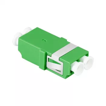LogiLink FA03LC5 LC Duplex Fiiberadapter, äärikuta, roheline – 12 tükki