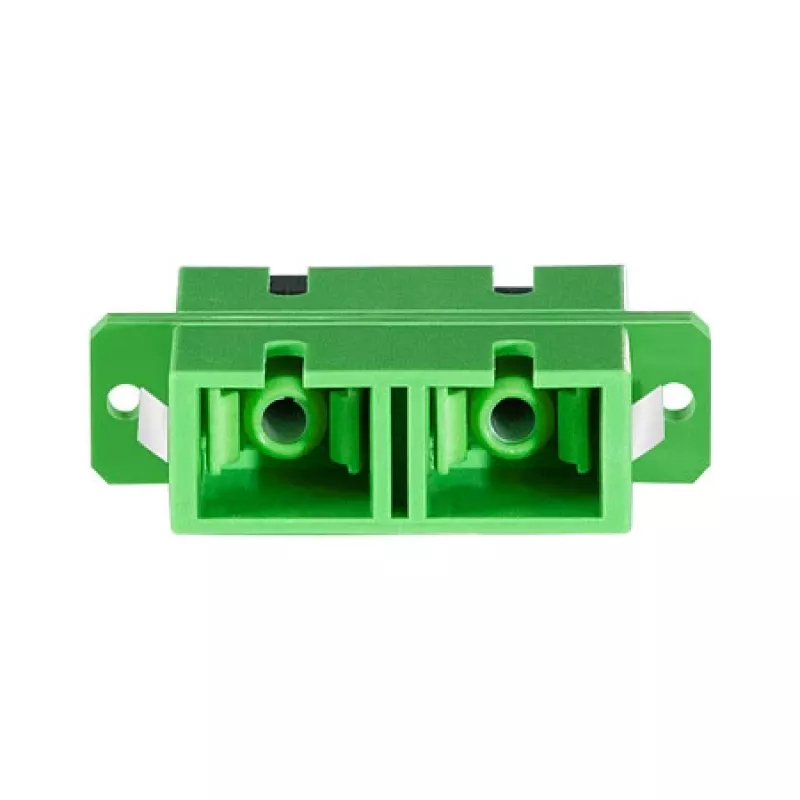 LogiLink Fiiberadapter SC Duplex, 12 tk, äärikuga, roheline