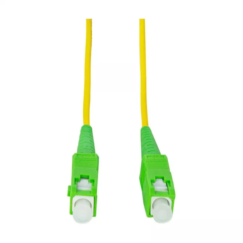 LogiLink Fiiberoptiline ühenduskaabel – Simpleks, OS2 SM G.657.A2, SC/APC kuni SC/APC, 1 m, kollane