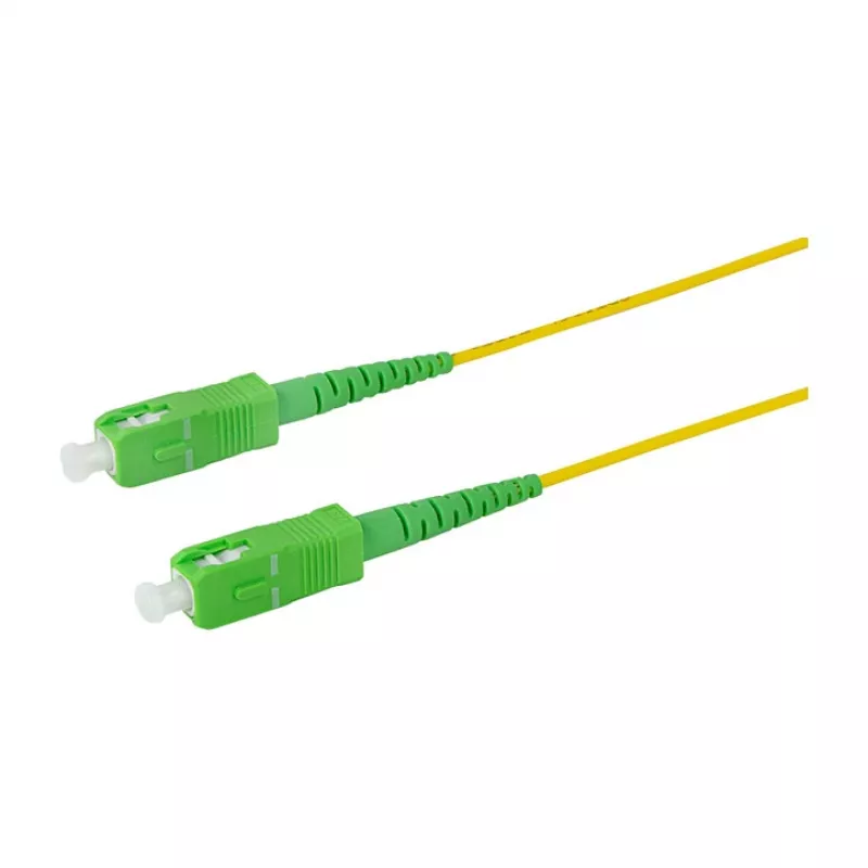 LogiLink Fiiberoptiline ühenduskaabel – Simpleks, OS2 SM G.657.A2, SC/APC kuni SC/APC, 1 m, kollane