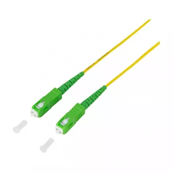 LogiLink Fiiberoptiline ühenduskaabel – Simpleks, OS2 SM G.657.A2, SC/APC kuni SC/APC, 1 m, kollane