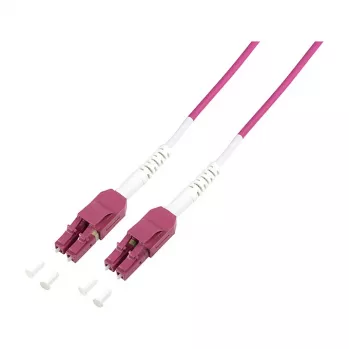 Logilink Fiber Uniboot Patch Cord OM4 LC-LC 2,0 m Aqua