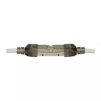 LogiLink välitingimustes termineeritav RJ45 pistik Cat.6A STP 10G, tööriistavaba IDC, tsinksurvevalu, AWG 22–26, hõbedane