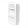 LOGILINK Prantsuse esipaneeli modulaarne sisestus 22.5x45 mm, valge