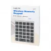 LogiLink ID0212 traadita numbriklahvistik, 28 klahvi, Bluetooth 5.0, kosmoshall