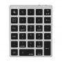 LogiLink ID0212 traadita numbriklahvistik, 28 klahvi, Bluetooth 5.0, kosmoshall