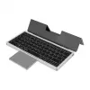 LOGILINK ID0214 Traadita klaviatuur puuteplaadiga, Bluetooth 5.1, 3-kanaliline, hall