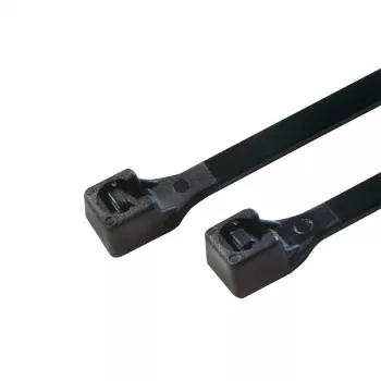 LogiLink KAB0001B standard kaablisidemed, 10 cm, must, nailon, pakk 100 tk