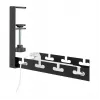LOGILINK KAB0094 Kaablialuse hoidik laua alla, klamber-kinnitusega, pikendatav, metallist, must