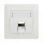 LogiLink Keystone esipaneel 45° 1 moodulile, puhas valge