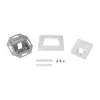 LogiLink Keystone kate 45° 1 moodulile, signaalvalge