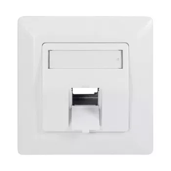 LogiLink Keystone kate 45° 1 moodulile, signaalvalge