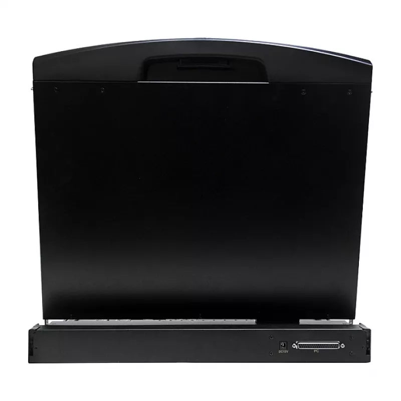 LOGILINK LC902GE KVM Console 19-tollise LCD-ekraaniga, VGA, Saksa klaviatuuripaigutusega