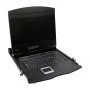 LOGILINK LC902GE KVM Console 19-tollise LCD-ekraaniga, VGA, Saksa klaviatuuripaigutusega
