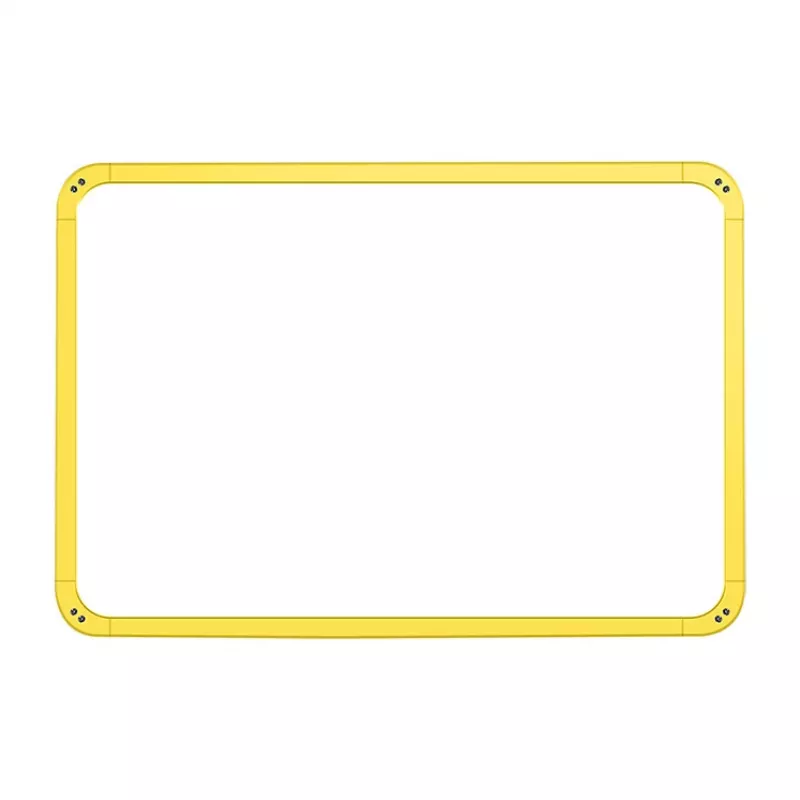 LogiLink LCD kirjutustahvel 19 cm, kollane – korduvkasutatav mitmevärviline joonistuslaud kustutus- ja lukufunktsiooniga