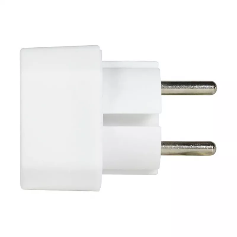 LogiLink LPS218 Euro pistikupesa adapter 2 pesaga, valge