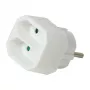 LogiLink LPS218 Euro pistikupesa adapter 2 pesaga, valge