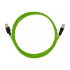 LogiLink M12 CAT6A tööstuslik patchkaabel, PUR, M12 X-kodeeringuga RJ45-le, 2,00 m