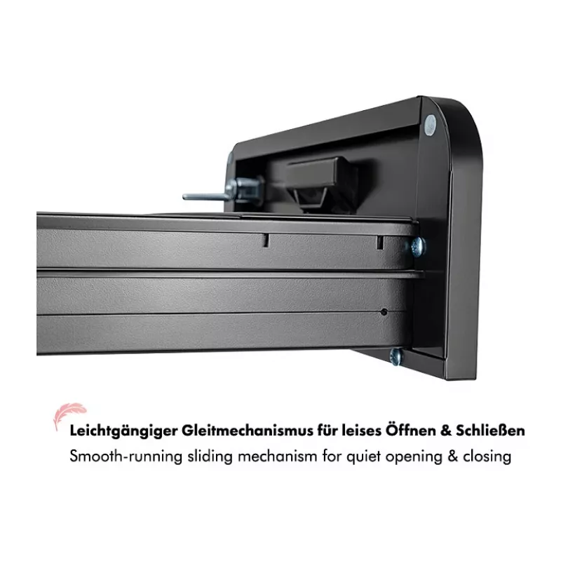 LOGILINK mobiilne failikapp, 2 sahtliga lukuga, must