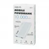 Logilink Mobiilne akupank, LiPo, 10000 mAh, USB-C sisend/väljund, valge