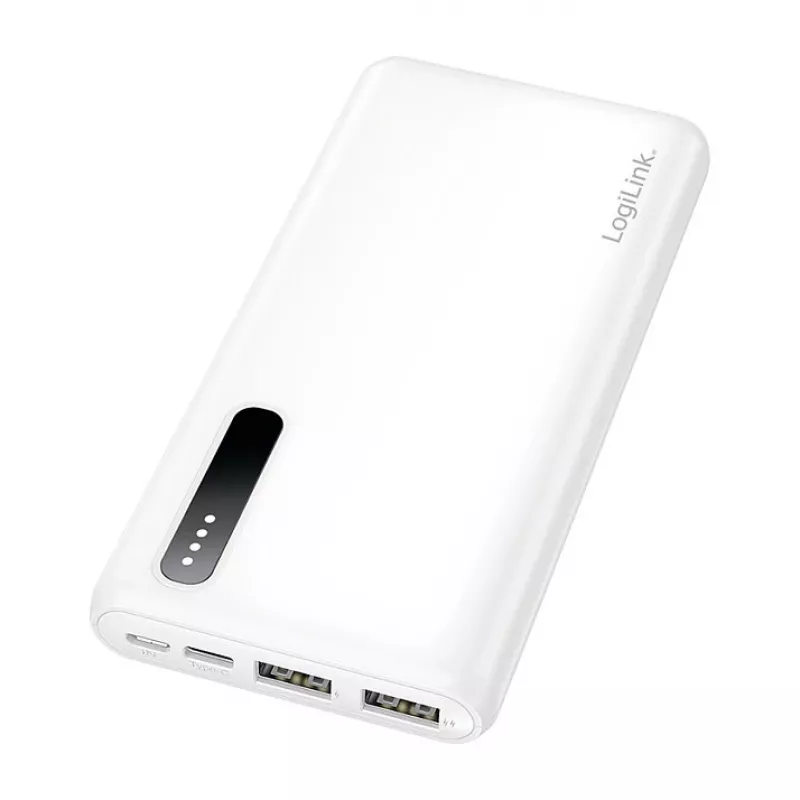 Logilink mobiilne akupank, LiPo, 8000 mAh, valge