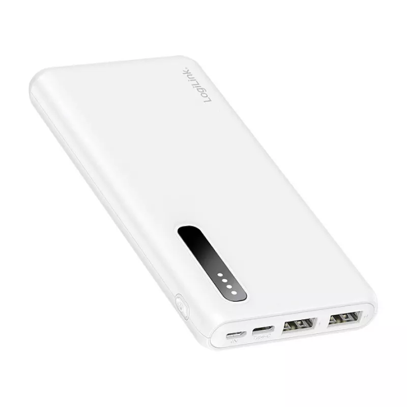 Logilink mobiilne akupank, LiPo, 8000 mAh, valge