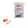 LogiLink Modulaarne pistik RJ45 Cat.6A STP läbiviiguga, 10-pakk