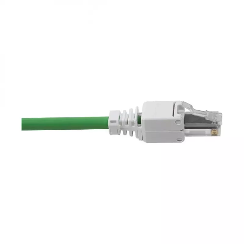 LogiLink modulaarne pistik RJ45 Cat.6A, UTP, ilma tööriistata, valge