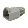 LogiLink modulaarne RJ45 pistiku kaablikaitse 6.5mm hall, 50tk
