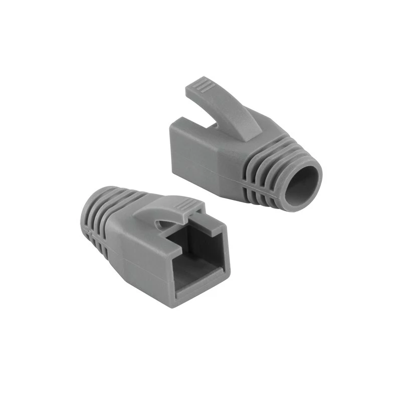 LogiLink MP0035 RJ45 tõmbekaitse kummikud, hallid, 50-pakk