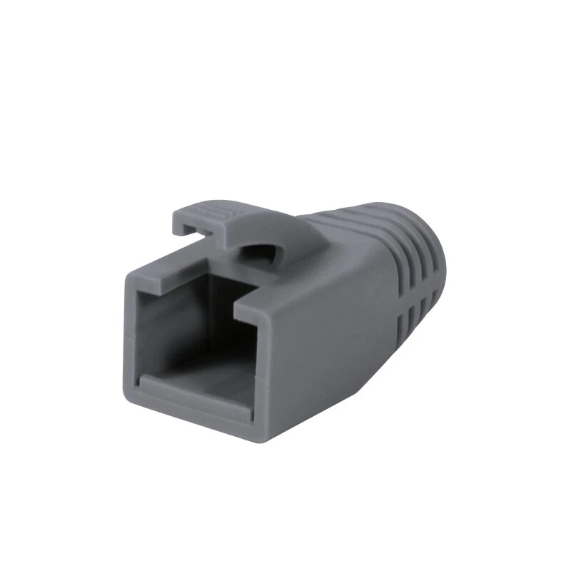 LogiLink MP0035 RJ45 tõmbekaitse kummikud, hallid, 50-pakk