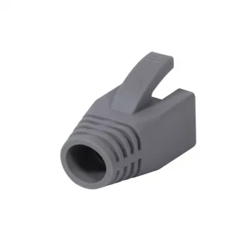 LogiLink MP0035 RJ45 tõmbekaitse kummikud, hallid, 50-pakk