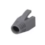 LogiLink MP0035 RJ45 tõmbekaitse kummikud, hallid, 50-pakk